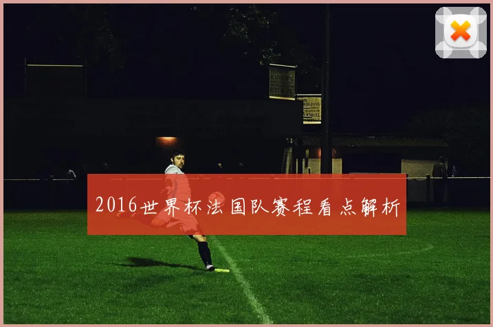 2016世界杯法国队赛程看点解析